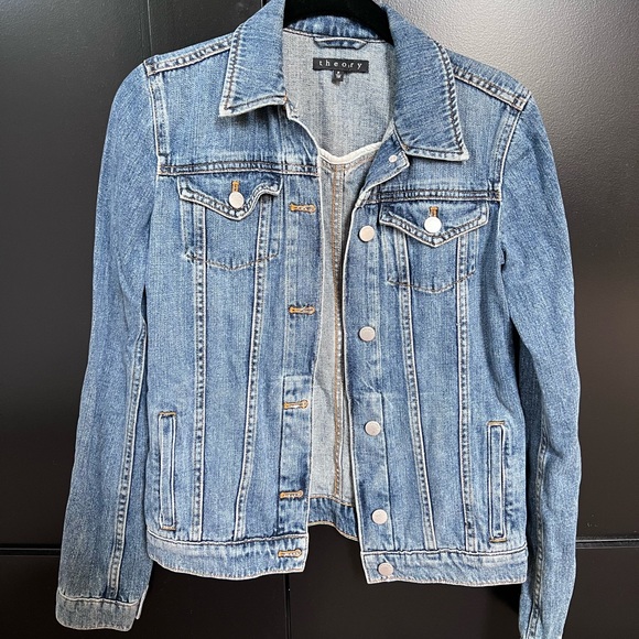 Theory denim jacket - Picture 2 of 2